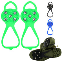Ice Gripper Spikes with 5 Steel Teeth for Shoes