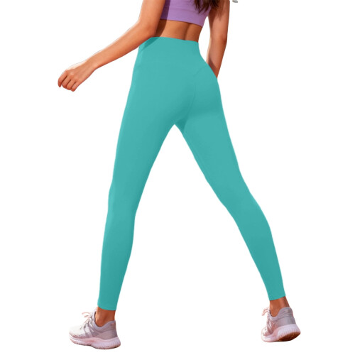 Γυναικείο κολάν γιόγκα χωρίς ραφές, ψηλόμεσο, ανθεκτικό στα καθίσματα