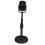 Old Fashioned Microphone Model Stand, Photography Studio Use, Adjustable Height, 4.5" Base, Durable 3