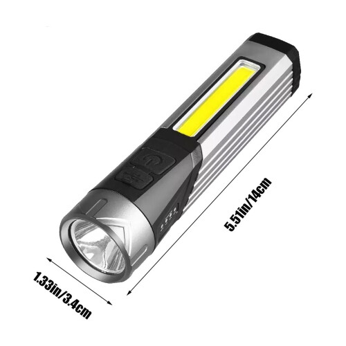 LED Work Light Outdoor Waterproof 90 Foldable USB-C 2