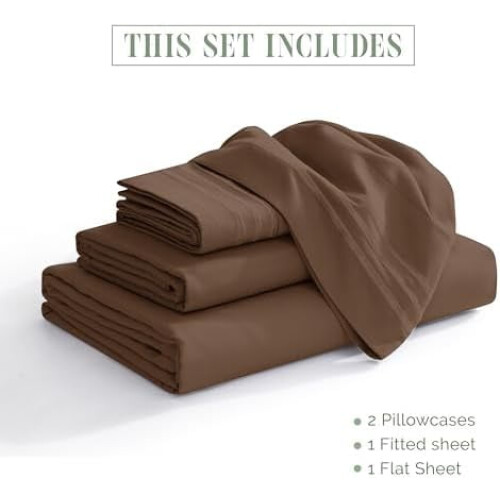 Microfiber Full Size 4-Piece Sheet Set 2