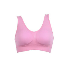 Verstelbare geribbelde yoga- en sportonderkleding voor dames, ademende naadloze fitnessbeha's en -tops