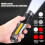 LED Work Light Outdoor Waterproof 90 Foldable USB-C 4