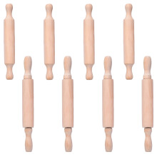 Rouleau à pâtisserie en bois Miniature pour enfants, ustensiles