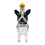 Fransk-stil Dog Whisky Karaffel, blyfrit glas 1