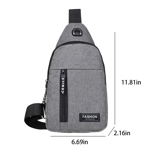 Τσάντα Sling, μικρή ελαφριά τσάντα Crossbody, τσάντα Sling για γυναίκες, άνδρες, σακίδιο 2