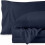 Σετ σεντόνια δύο XL – Luxury1800Ultra-Soft Microfiber, Deep Pockets, 3 τεμάχια (Midnight Blue) – Συμβατό με 7