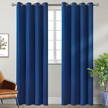 Perdele opace 155 cm x 238 cm, poliester izolant termic,