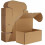 Caixas de papelão ondulado branco para envio, 11x8x2 polegadas (pacote com 25) 1