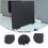 Acoustic Desk Divider Table Divider Practical Soundproof Portable Felt Desk Partition Decrease Noise for Home Dormitory Exams Black 7