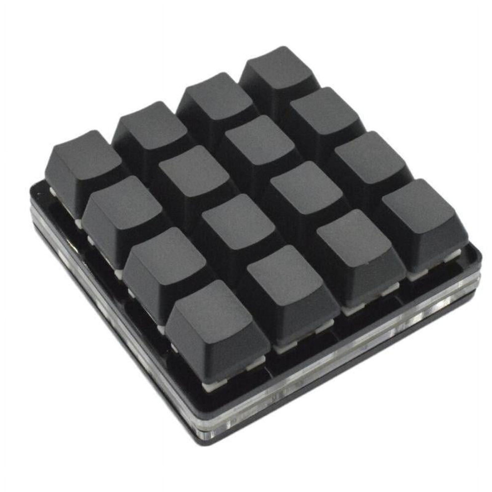 16-Key Keypad Mechanical Keyboard Custom Shortcut Programmable Nl1 Y7t7 Black 9557311754449