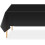 Toalha de mesa descartável de plástico rosa claro, pacote com 6 unidades, 137 x 274 cm (54 x 108 polegadas). 1