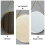 Golden Round Frameless Wall Mirror 2