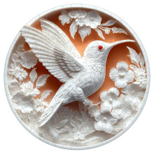 Luna Owl Puzzle 3D Bird Puzzles White Owls Art Puzzles Unique Aesthetic Home Challenging 150 Pieces (A)