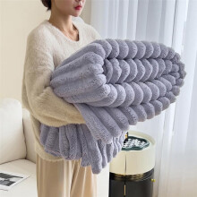 Bunny Blanket for Women – Faux Rabbit Fur Throw, Fluffy Warm Plush Blanket for Couch/Bed (White, 100x150cm)
