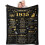 Couverture en flanelle pour 90e anniversaire 152 cm x 127 cm 1