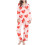 Women's Plus Size Valentine Pajama Set Long Sleeve 4