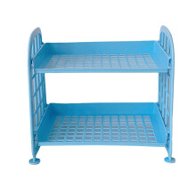 Desktop Organizer Makeup Storage Rack Mini Desk Dormitory Folding Shelf S Tide Q6J4