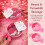 Pink Heart-Shaped Candy Jar 1 pc 5