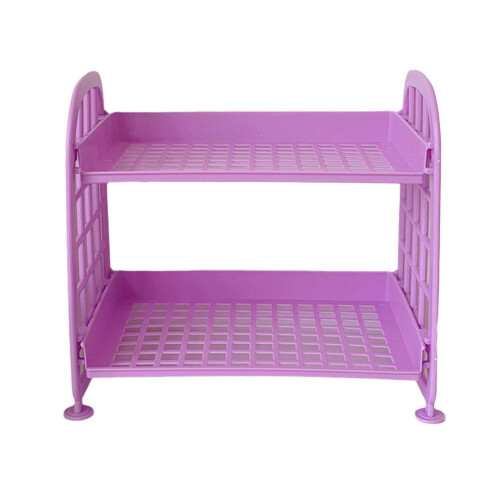 Desktop Organizer Makeup Storage Rack Mini Desk Dormitory Folding Shelf S Tide Q6J4 1