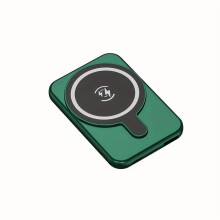 Batería externa magnética de 10000 mAh, mini cargador inalámbrico portátil de carga rápida con pantalla LED, compatible con iPhone 16-12 y