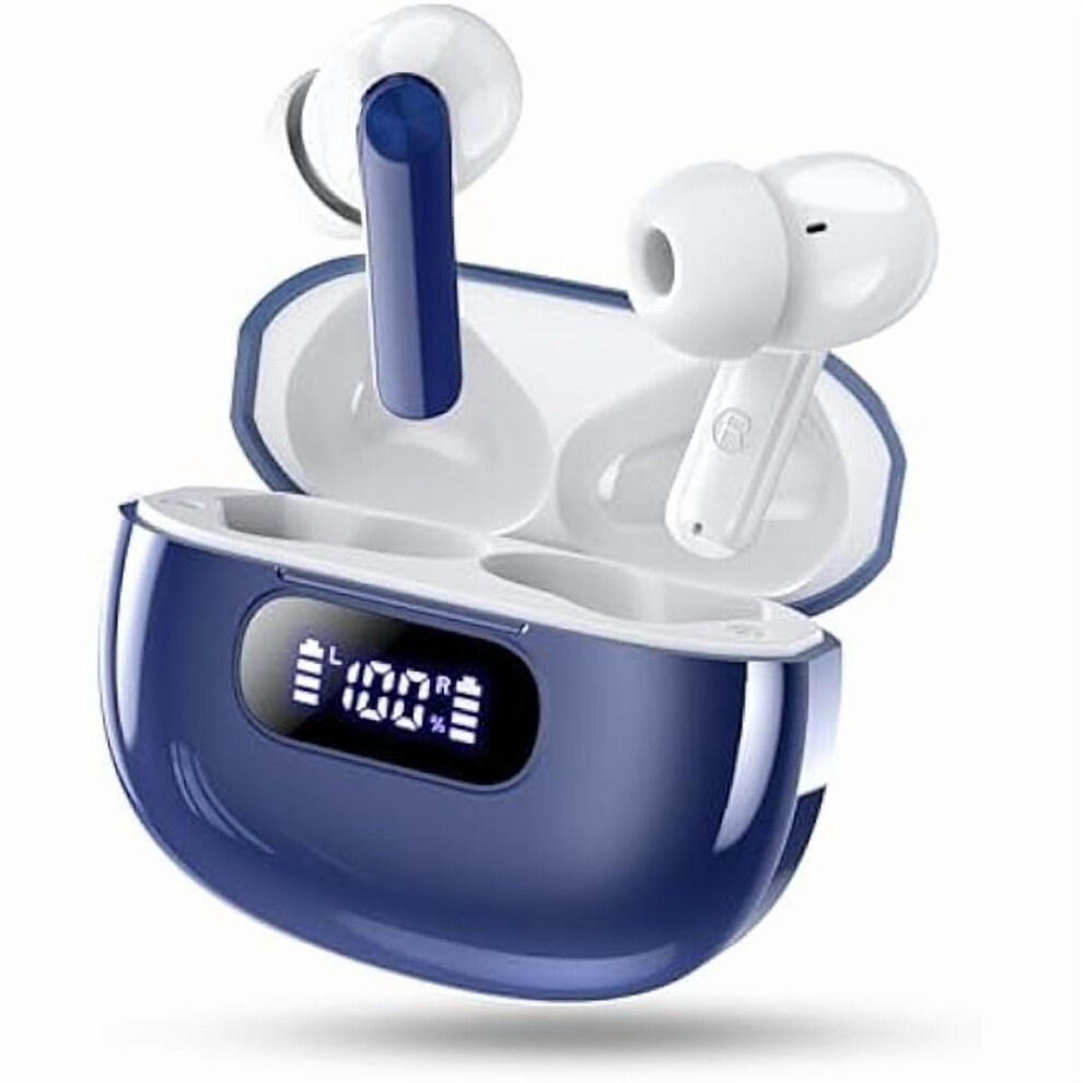 Zlc Wireless Earbuds, Bluetooth 5.3, Led Power Display, 48H Playtime, Ip7 Waterproof, 4-Mic Enc, Hifi StereoâCompatible With Ios & Android 9149926119838