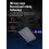 Mini-spraakrecorder 4GB Zwart zinklegering 4