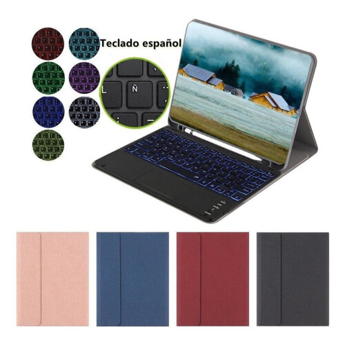 Capa compatível com iPad Pro 12.9 com touchpad e teclado (segunda/primeira geração). 1