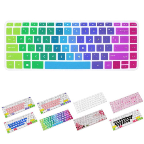Capa protetora de silicone para teclado de laptop HP New σ' лι B1T4 1