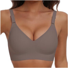 Seamless Bras for Women,Women's Nursing Bra Maternity Sleeping Underwear Large Size Large Cup No Underwear Women Daily Bra