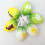 Decorațiuni de Paște Ouă de Paște Ornamente decorative colorate Set de 6 Ornamente ideale pentru Paște 7