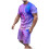 Φόρμες για άνδρες Σετ Joggers Casual T-shirt Καλοκαιρινό Αθλητικό Στρογγυλή Λαιμόκοψη 1