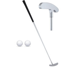 Golfputterset met 2 oefenballen voor binnen- en buitengebruik