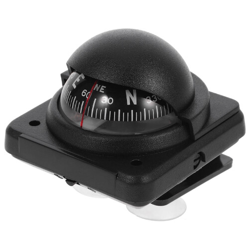 OUNONA Black Car Compass for Precise Navigation, Material, and Easy Vehicle Installation Accessory 1