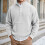 Herren-Cord-Sweatshirt, langärmelig, einfarbig, lässig 2