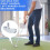 Conjunto de taco de golfe com 2 bolas de treino para uso interno e externo. 4