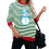 Dames sweatshirt met kerstprint, lange mouwen. 5