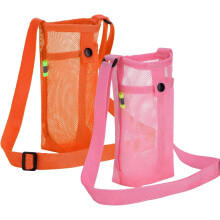 Sac bandoulière ajustable pour bouteille d'eau – idéal pour le sport, la salle de sport, la randonnée, le camping, la marche et les voyages –