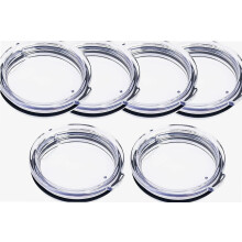 Tampas de reposição para copos térmicos de 591 ml (20 oz) – à prova de vazamentos, livres de BPA.