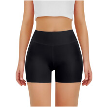 Mädchenshorts, Shorts für Mädchen, bequeme Leggings für Kleinkinder und Kinder, ideal für Yoga, besonders weich und atmungsaktiv, schwarz,
