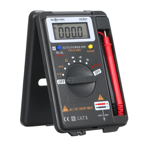 Multimètre portable Rookin Siuke VC921 avec test de température, 4000 points, compatible avec VC921 1