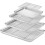Rectangular Stainless Steel Grill Cookie Baking Pan With Removable Cooling Rack Kitchen Gadget Nonstick Tray Suitable For Oven 2