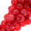 Red Foam Fake Grape String for Decor Lifelike Artificial Fruit String Ideal for Home and Display6ft 6