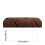 polyester couch cushion Soft whoopie cushion Rectangle For Interior Use Brown Comfortable 3