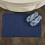 Πατάκια μπάνιου Royal Blue 21x34", συσκευασία των 2, 100% βαμβάκι με κλωστή Ring, σχέδιο με 4