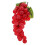 Red Foam Fake Grape String for Decor Lifelike Artificial Fruit String Ideal for Home and Display6ft 5