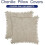 Μαξιλαροθήκες σε χρώμα Taupe Chenille, συσκευασία των 2 τεμαχίων, 16x16 ίντσες 6