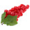 Red Foam Fake Grape String for Decor Lifelike Artificial Fruit String Ideal for Home and Display6ft 7
