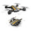 Dron FPV con lentes gran angular duales ajustables de 90 y 110 3