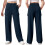 Παντελόνι lulshou Plus Size Cargo για γυναίκες, casual, φαρδύ, φαρδύ παντελόνι φόρμας, 5